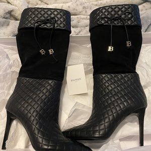 Balmain boots/ black/ 37